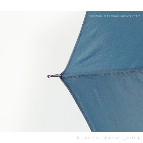 Tough Promotional Straight Umbrella with Alu&Rubber Handle (OCT-YF027)